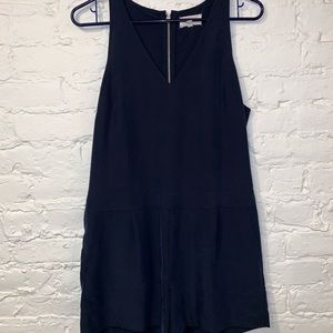 Navy blue romper